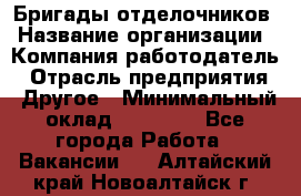 Бригады отделочников › Название организации ­ Компания-работодатель › Отрасль предприятия ­ Другое › Минимальный оклад ­ 15 000 - Все города Работа » Вакансии   . Алтайский край,Новоалтайск г.